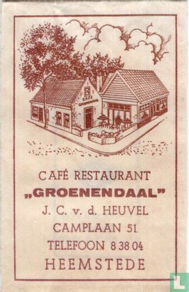 Café Restaurant "Groenendaal"  - Afbeelding 1
