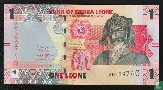 Sierra Leone 1 Leon 2022 - Bild 1