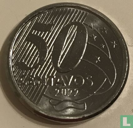 Brésil 50 centavos 2022 - Image 1