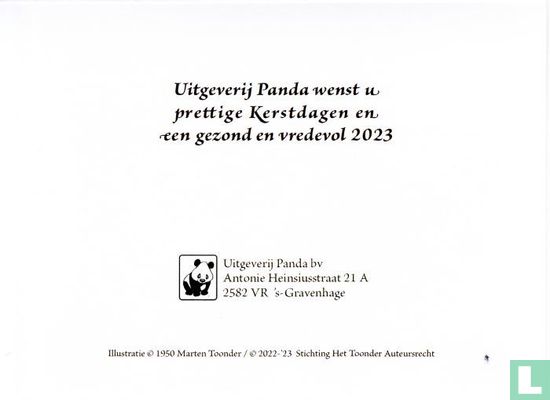 Kerstkaart 2022 Uitgeverij Panda - Image 3