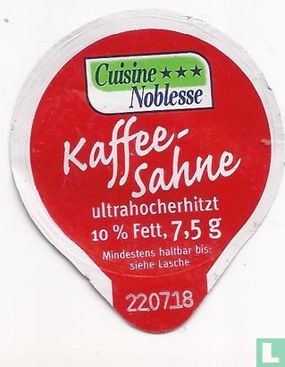 Cuisine Noblesse - Kaffeesahne