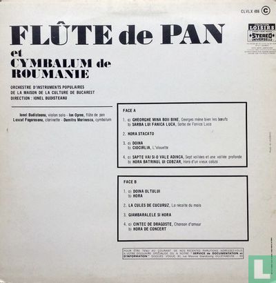 Flûte de Pan et Cymbalum de Roumanie - Bild 2