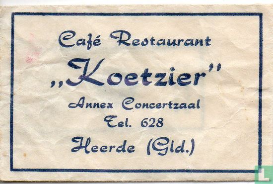 Café Restaurant "Koetzier" - Image 1