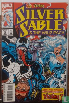 Silver Sable VS Venom - Image 1