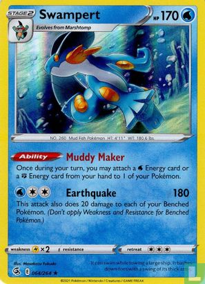 Swampert (holo) - Bild 1