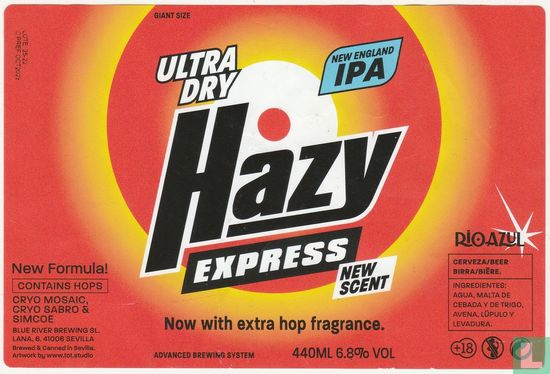 Ultra Dry Hazy Express