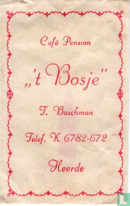 Café Pension " 't Bosje" - Afbeelding 1