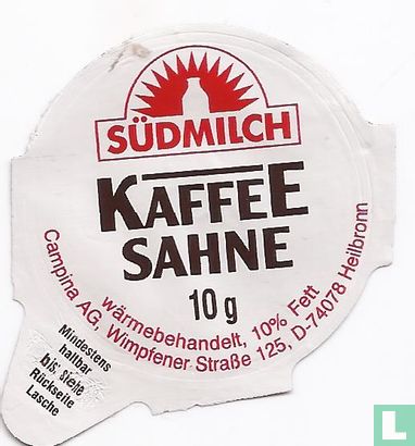 Südmilch - Kaffee Sahne