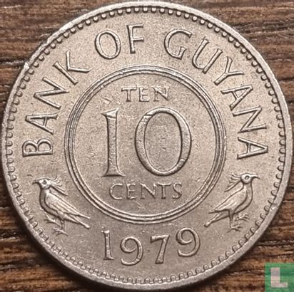 Guyana 10 cents 1979 - Afbeelding 1