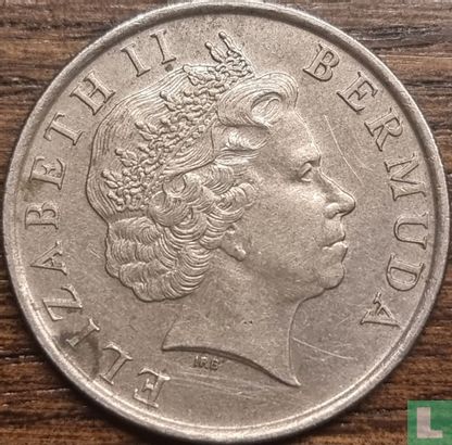 Bermuda 25 cents 2002 - Image 2