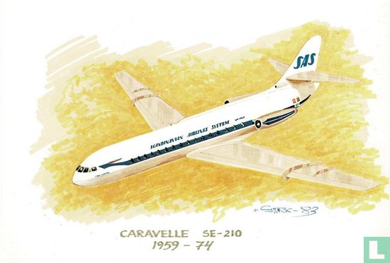 SAS Scandinavian Airlines / Aerospatiale Caravelle  - Bild 1