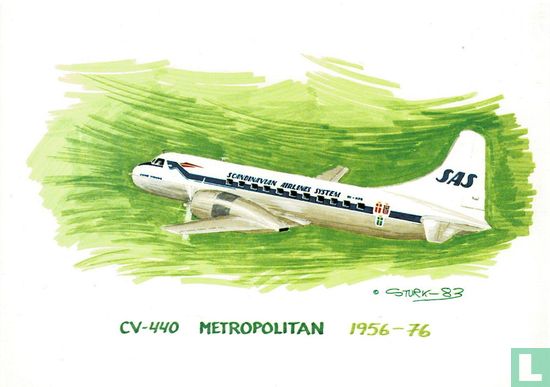 SAS Scandinavian Airlines - Convair CV-440 - Afbeelding 1