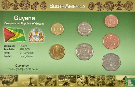 Guyana combinatie set "Coins of the World" - Afbeelding 1
