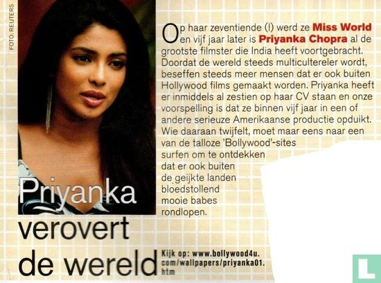 Priyanka verovert de wereld