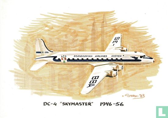 SAS Scandinavian Airlines - Douglas DC-4 - Afbeelding 1