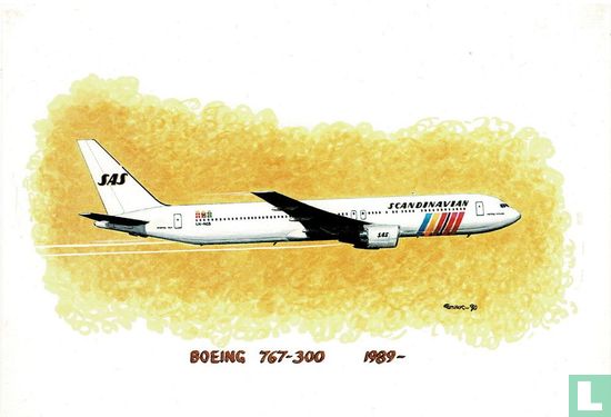 SAS - Boeing 767-300  - Bild 1