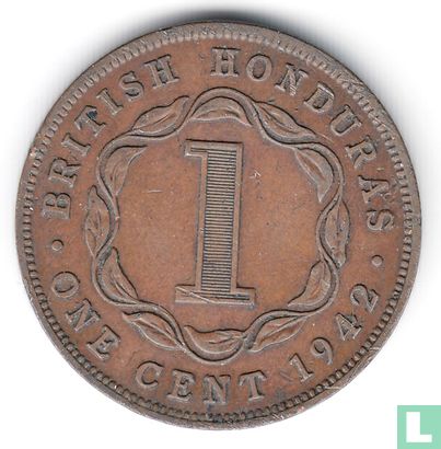 Brits-Honduras 1 cent 1942 - Afbeelding 1
