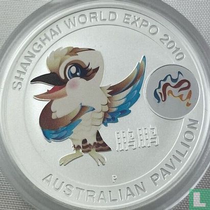 Australien 1 Dollar 2010 "Shanghai World Expo - Kookaburra mascot" - Bild 2