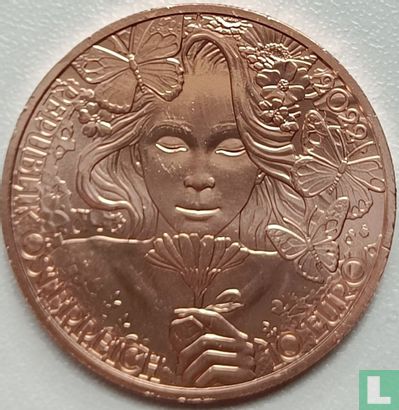 Austria 10 euro 2022 (copper) "Marigold" - Image 1