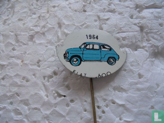 1964 Fiat 600 [lichtblauw]