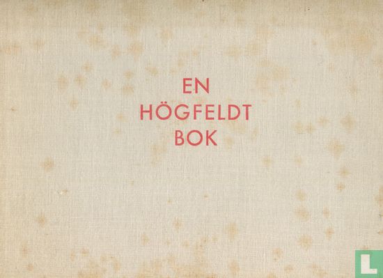 En Högfeldt bok - Bild 1
