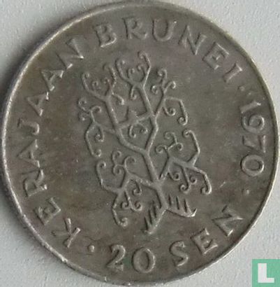 Brunei 20 sen 1970 - Image 1