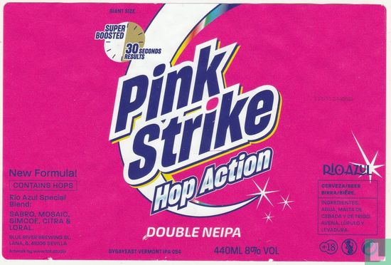 Pink Strike Hop Action