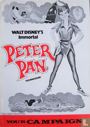 Walt Disney immortal Peter Pan - Image 1
