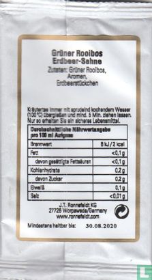 Grüner Rooibos Erdbeer-Sahne - Afbeelding 2