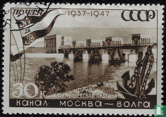 10 jaar Wolga-Moskou kanaal