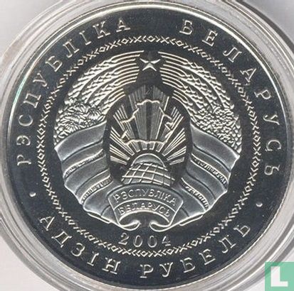Wit-Rusland 1 roebel 2004 (PROOFLIKE) "Prypiatsky National Park" - Afbeelding 1