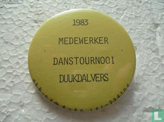 1983 Medewerker danstoernooi Duukdalvers
