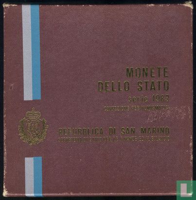 San Marino mint set 1983 - Image 1