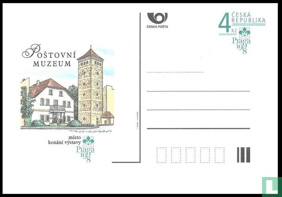Briefmarkenausstellung Praha 1998 - Bild 1