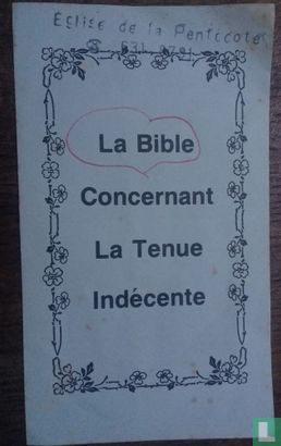 La Bible concernant la tenue indecente - Image 1