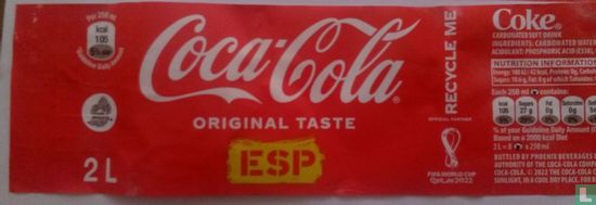Coca-Cola Qatar 2022-2 L 'ESP' - Image 2