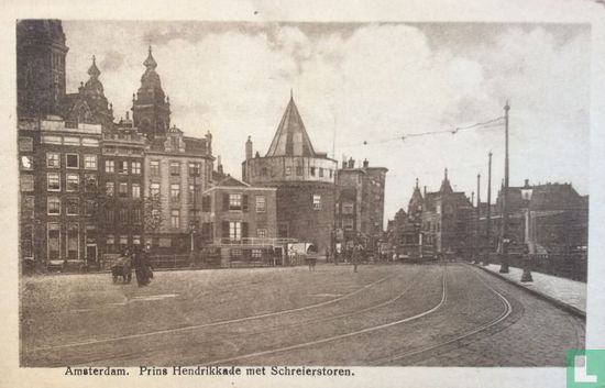 Prins Hendrikkade met Schreierstoren - Bild 1