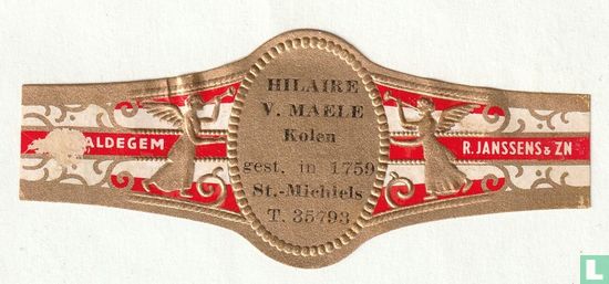 Hilaire v. Maele Kolen gest. in 1759 St Michels T. 35793 - Maldegem - R. Janssens & Zn - Afbeelding 1
