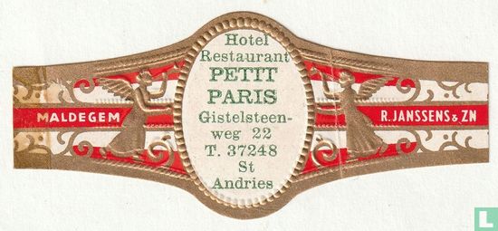 Hotel Restaurant Petit Paris Gistelsteenweg 23 T 37248 St Andries  - Maldegem - R. Janssens & Zn - Bild 1