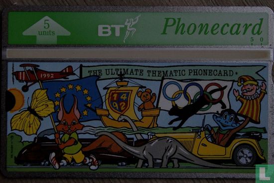 the ultimate thematic phonecard - Image 1