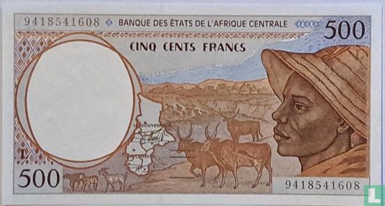 Centr.Afr.Stat. 500 Francs (L-Gabon) - Image 1