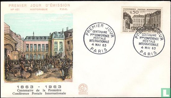 Centenaire de la première conférence postale