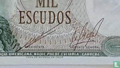 Chile 5000 Escudos (Serie B) - Bild 3