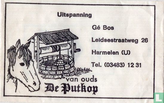 Uitspanning van ouds "De Putkop" - Afbeelding 1