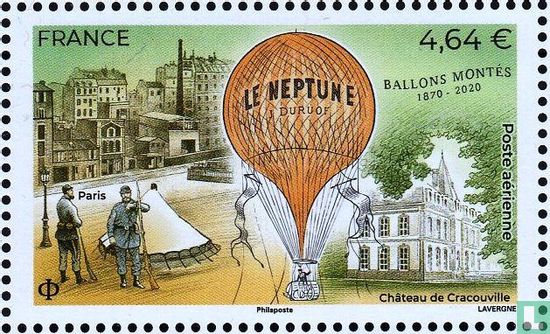 150 Jahre montierte Ballons