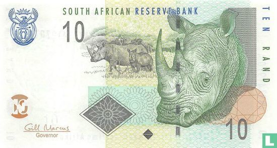 Afrique du Sud Rand 10  - Image 1