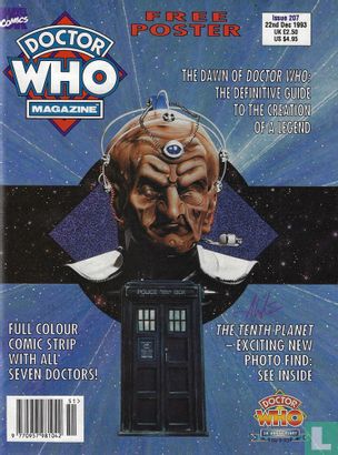 Doctor Who Magazine 207 a - Image 1