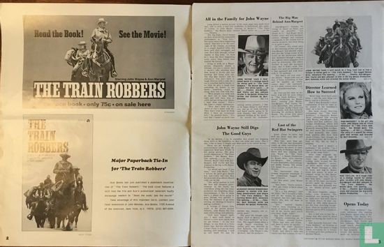 Pressbook - The Train Robbers - Afbeelding 3