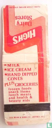 High's dairy stores