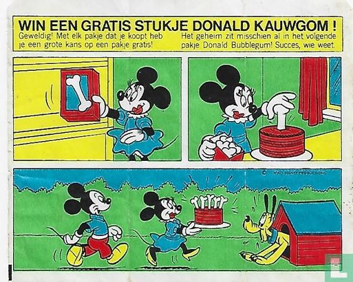 Mickey Mouse + Minnie Mouse + Pluto (win-actie)